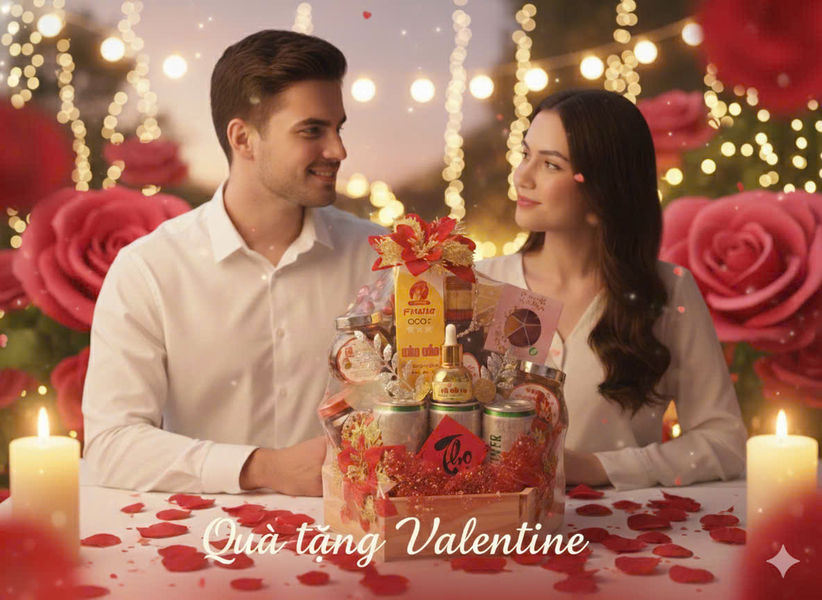 Gói Romantic Couple Package (Dành cho cặp đôi dịp Valentine)
